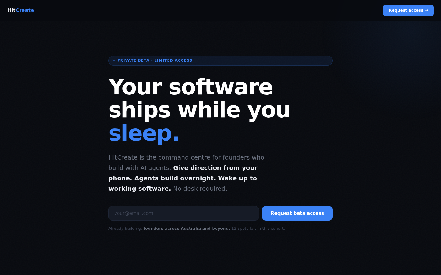 HitCreate — SaaS / AI Platform